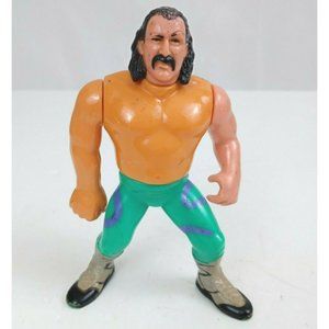 Vintage 1990 Titan Sports WWF/WWE Jake The Snake Roberts 4.25" Action Figure (A)
